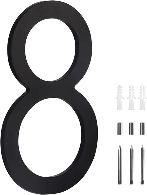 large house numbers 10 inch